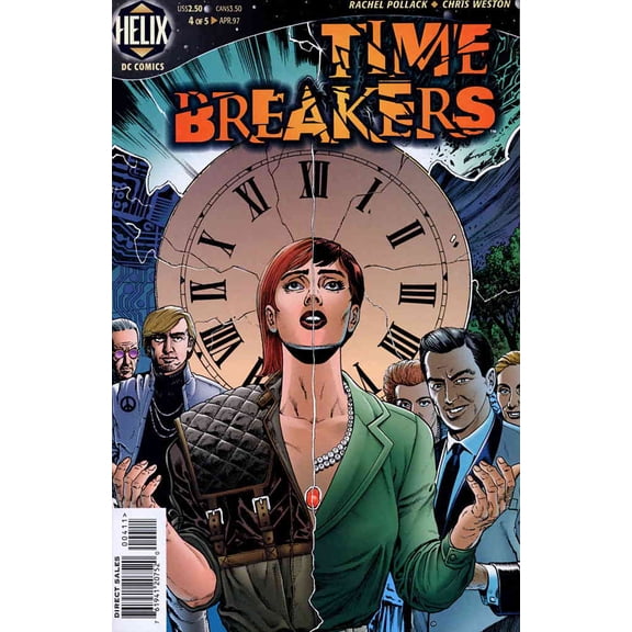 Time Breakers #4 VF ; DC Comic Book