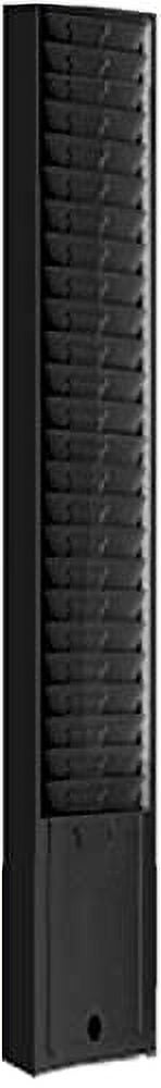 Time Card Holder Rack, Steel, Model 158, 25 Pockets/Slots for 8-1/2 ...