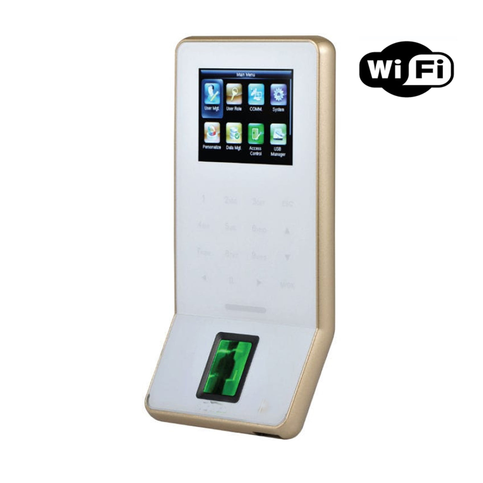 Time Card Machine, Time Attendance Machine F22 TCP/IP USB Fingerprint ...