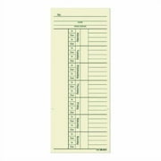 Time Cards for Acroprint, Amano and Lathem Time Clocks, Two Sides, 3.4 x 8.25, 200/Pack | Bundle of 2