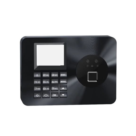 Time Clock 2.4" LCD Biometric Face Recognition /Fingerprint/Password Time Attendance Machine DC 5V/1A Time Clock Recorder ,Easy to Operate