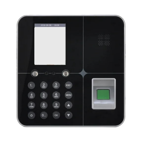 Time Clock,Attendence Machine 2.8Inch Dual Camera Face&Fingerprint Time Attendance Machine ,Versatile Punching Options