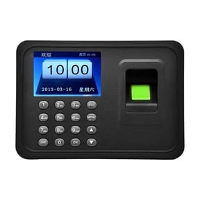 Time Clock,Attendence Machine A6 Biometric Attendance System USB Fingerprint Reader Time Clock ,Attendance Accuracy