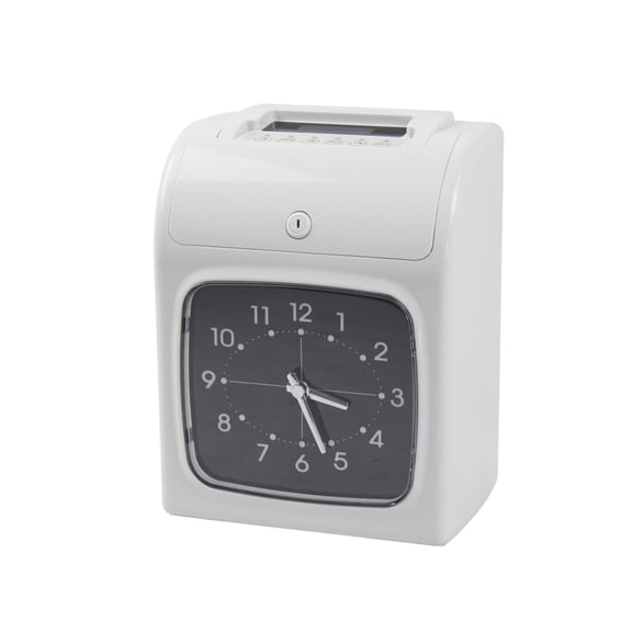 Time Clock,Attendence Machine Digital Time Recorder Attendance Punch Card time Clock Office Staffs Check in Punching Machine