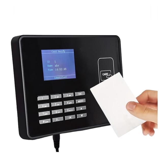 Time Clock,Attendence Machine Proximity RFID IC NFC Card Time ...