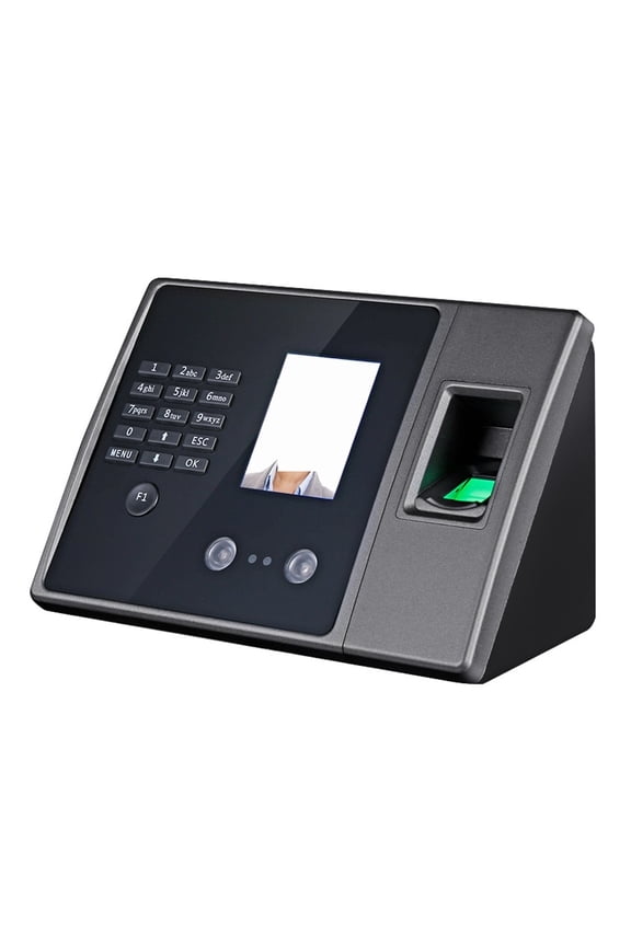 Time Clock,Attendence Machine,Time Clocks For Employees Small Business With Face, Finger Scan, Password Office Time Time Attendance Machine ,Versatile Punching Options