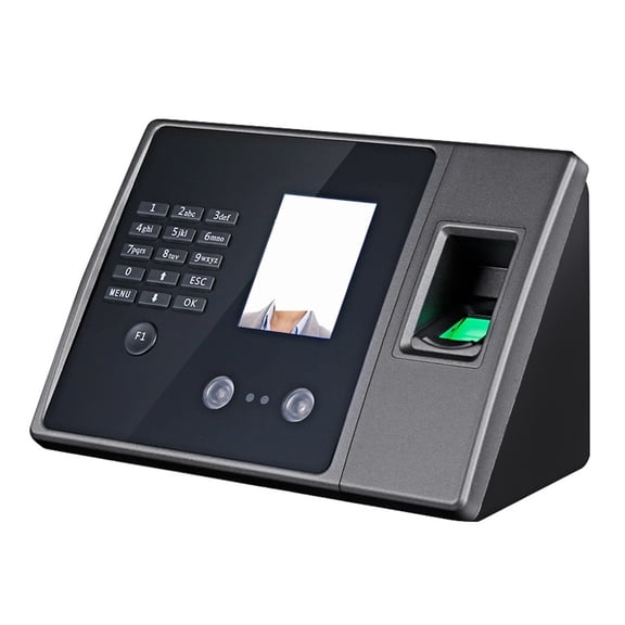 Time Clock,Attendence Machine,Time Clocks For Employees Small Business With Face, Finger Scan, Password Office Time Time Attendance Machine ,Versatile Punching Options