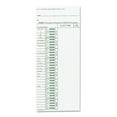 thumbnail image 1 of Time Clock Cards For Acroprint Att310, One Side, 4 X 10, 200/pack | Bundle of 5 Packs, 1 of 5