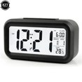 Time Clock Electric Desktop Table Clock Electronic Alarm Digital Big