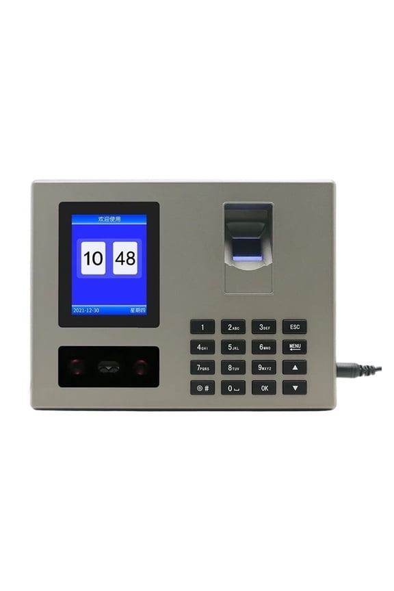 Time Clock,FA03 Attendance Machine Face Fingerprint Password Employee Check-in Device Recognition Apparatus Punch Card Equipment ,Versatile Punching Options
