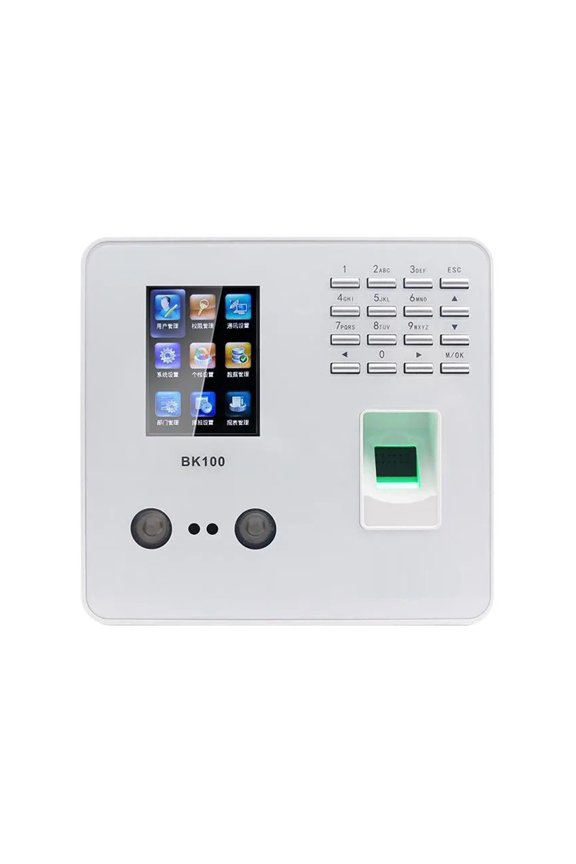 Time Clock,Face Recognition Fingerprint Time Attendance Machine Punch Card Machine Face Recognition Password Sign In Machine ,Versatile Punching Options