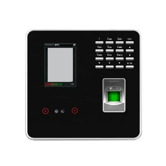 Time Clock,Smart Employee Biometric Face Fingerprint Recognition Access Control Time Recording Attendance Machine ,Versatile Punching Options