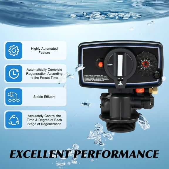 Time Control Valve Water Softener Valve Replacement Head Water Purifier Time Con for industrial boilers