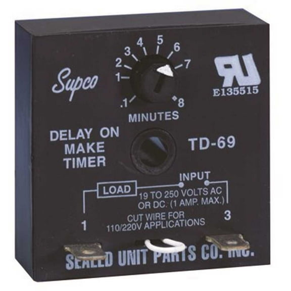 Time Delay Break, Supco Compressor Protector TD69