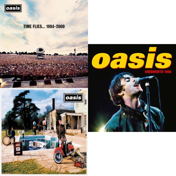 Time Flies 1994-2009 (2CD) & Be Here Now & Knebworth 1996 (2CD)