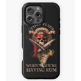 thumbnail image 1 of Time Flies When You're Having Rum Phone Case for iPhone 16 15 14 13 12 11 Pro Max, 1 of 2