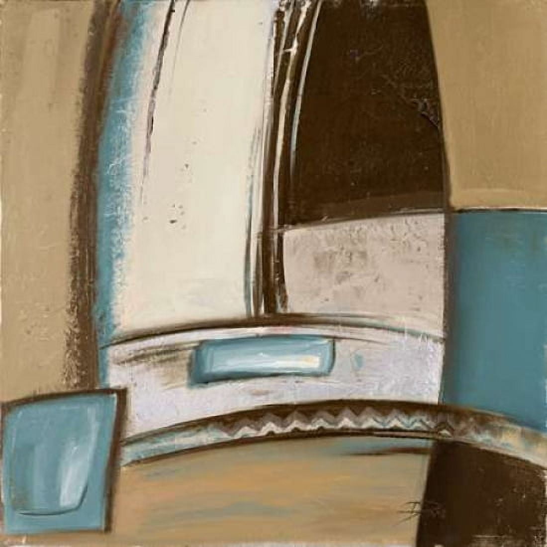 Time Flies on Blue I Canvas Art - Patricia Pinto (24 x 24)