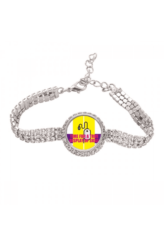 Tennis Chain Anklet Bracelet Diamond Jewelry