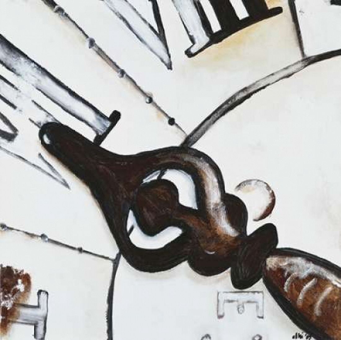 Time II Canvas Art - O Elki (24 x 24)