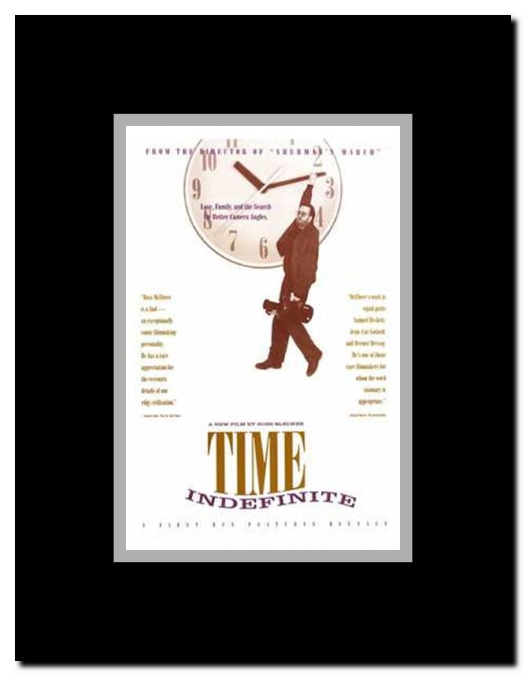 Time Indefinite Framed Movie Poster