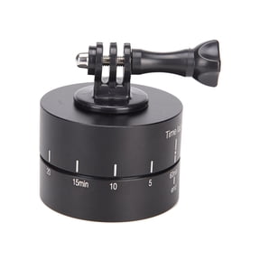 Time Lapse 360 Degree Auto Rotate Camera Tripod Head Base 360 Rotating Timelapse For Camera SLR For Phone ,Easy to Operate