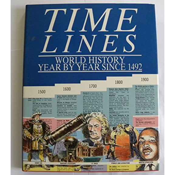 Pre-Owned Time Lines: World History Year by Year Since 1492 Paperback