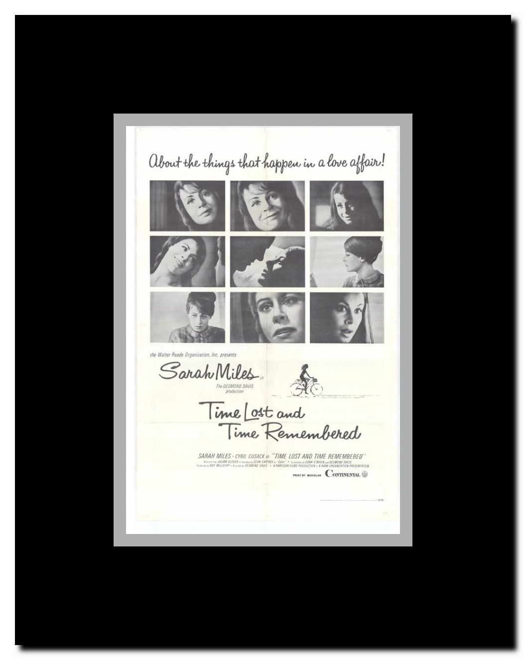 Time Lost and Time Remembered Framed Movie Poster