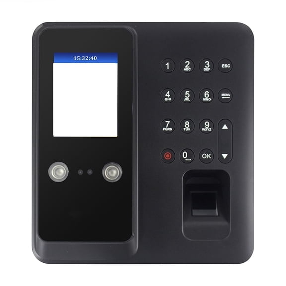 Time Machine,Smart Face And Fingerprint Recognition Time Attendance Machine Clock In Machine For Employees ,Easy to Operate