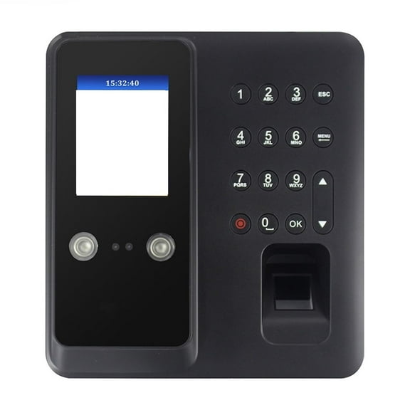 Time Machine,Smart Face And Fingerprint Recognition Time Attendance Machine Clock In Machine For Employees ,Versatile Punching Options