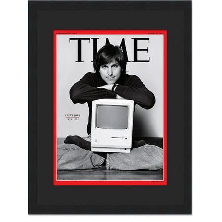 Time Magazine Display Frame - Complete with Acrylic, Backing, and Black Mat - Fits Any Magazine