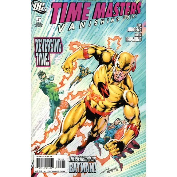 Time Masters: Vanishing Point #5 VF ; DC Comic Book
