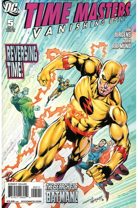 Time Masters: Vanishing Point #5 VF ; DC Comic Book