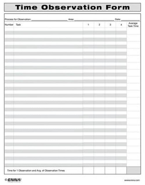 Pre-Owned Time Observation Form (Other) - Walmart.com