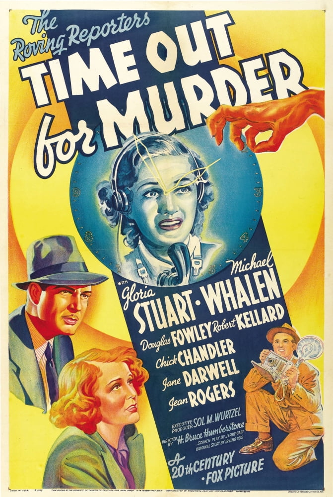 Time Out For Murder Canvas Art - (11 x 17)