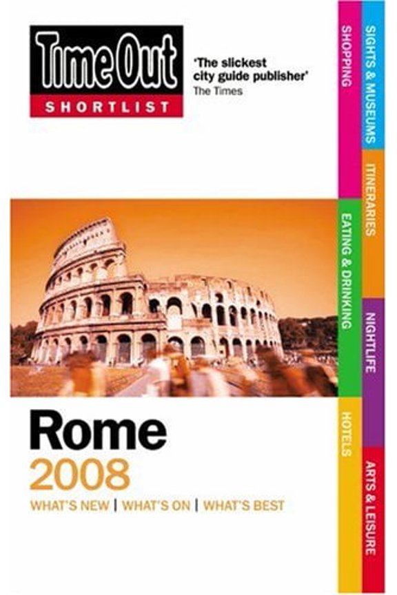 Pre-Owned Time Out Shortlist Rome 2008 Paperback