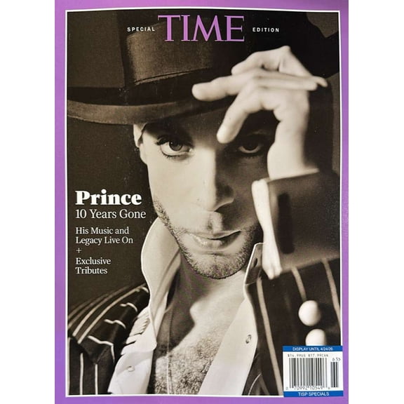Time, Prince 10 Years Gone Magazine Issue 65