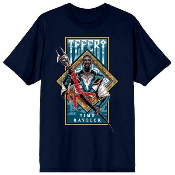 Time Reveler Men's Navy Graphic T-Shirt-S