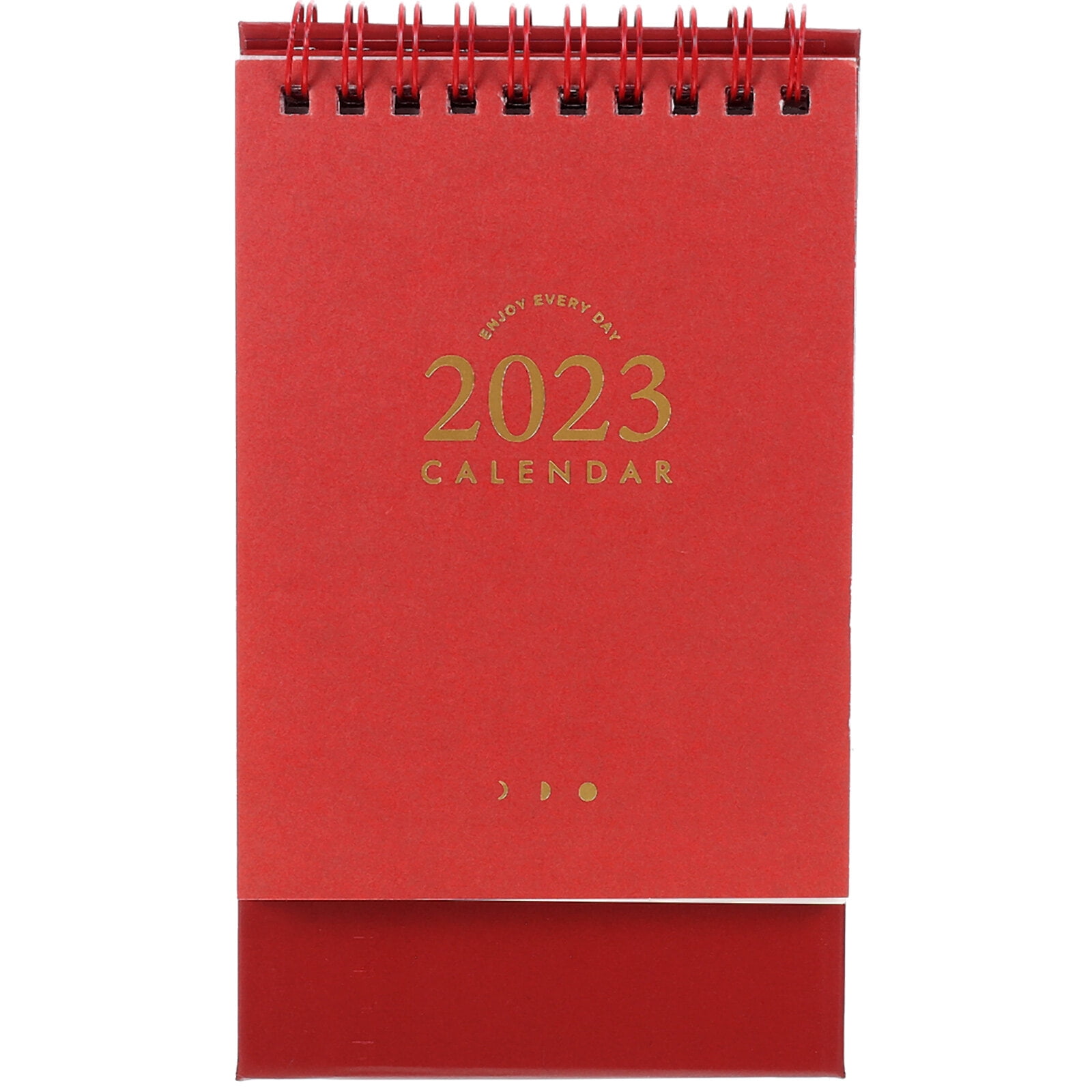 Time schedule calendar standing style 2023 desk planner calandar small