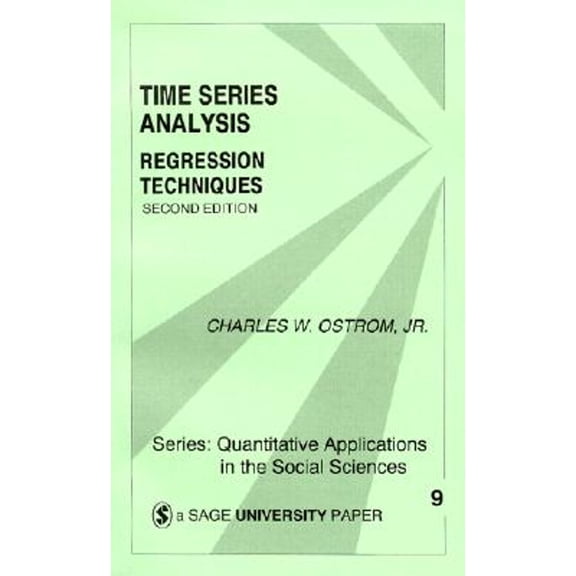 Pre-Owned Time Series Analysis: Regression Techniques (Paperback) 0803931352 9780803931350