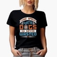 thumbnail image 1 of Time Spent with Dogs Is Never Wasted, Black T-Shirt, Small, 1 of 5