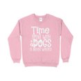 thumbnail image 1 of Time Spent with Dogs Is Never Wasted Sweatshirt, Dog Mama Sweatshirt, Dog Mom Gift, 1 of 9
