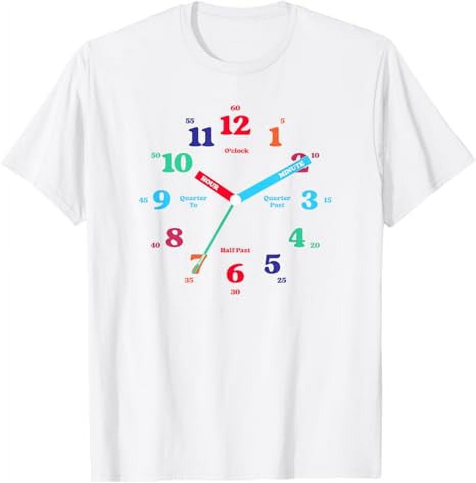 Time Teaching Clock TShirt