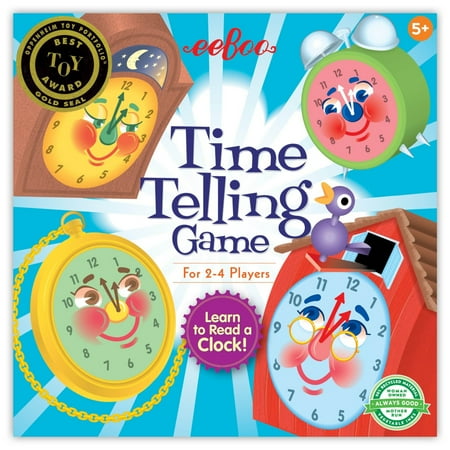 eeBoo Time Telling Game Ages 5+