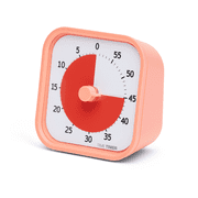 Time Timer MOD Home Edition   60 Minute Kids Visual Timer Study Tool Dreamsicle Orange