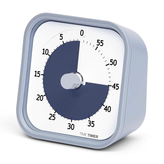 Time Timer MOD Home Edition — 60 Minute Kids Visual Timer Study Tool (Pale Shale)