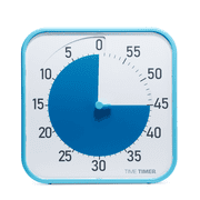 Time Timer Original 12 Visual Countdown Timer   Large 60-Minute Classroom Visual&nbsp;Timer Blue & White