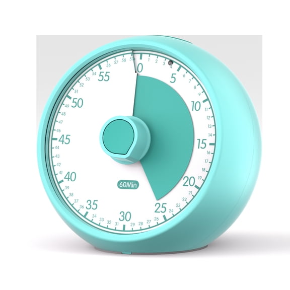 Time Timer Visueller Timer Kinder - Countdown Short Time Alarm Clock Simulation Timer Suitable for All Ideal Options to Prevent ADHD And Autism