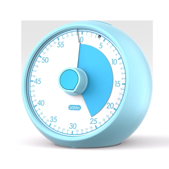 Time Timer Visueller Timer Kinder - Countdown Short Time Alarm Clock Simulation Timer Suitable for All Ideal Options to Prevent ADHD And Autism