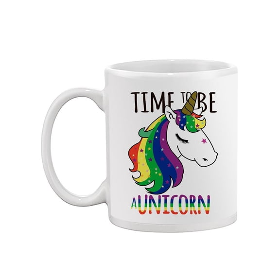 Time To Be A Unicorn Mug - SPIdeals Designs,