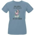thumbnail image 1 of Time To Be A Unicorn Womens Organic T Shirt, 1 of 1